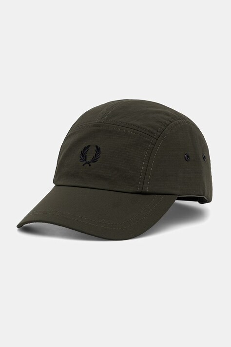 Fred Perry czapka z daszkiem kolor zielony HW2309