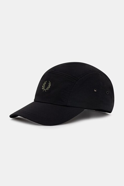 Fred Perry czapka z daszkiem kolor czarny HW2309