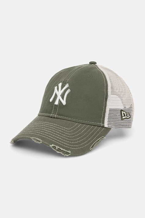 New Era czapka z daszkiem trucker CANV 920 TRUCKER NYY zielona 60856386