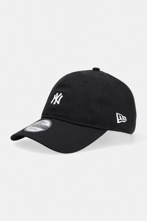 New Era czapka z daszkiem bawełniana MINI LOGO 920 NYY czarna 60675528