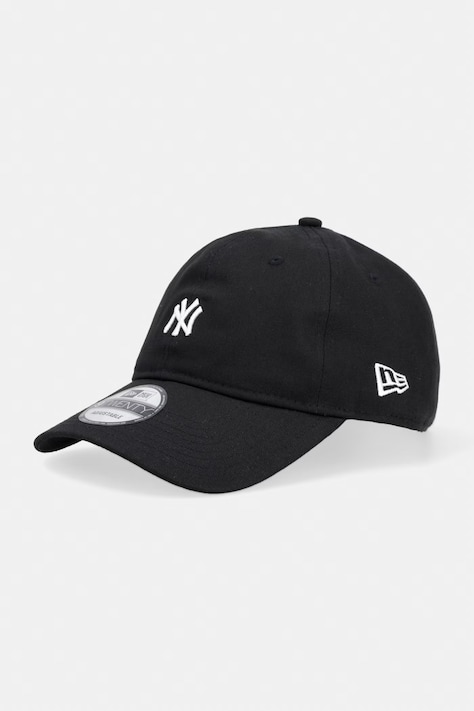 New Era czapka z daszkiem bawełniana MINI LOGO 920 NYY czarna 60675528
