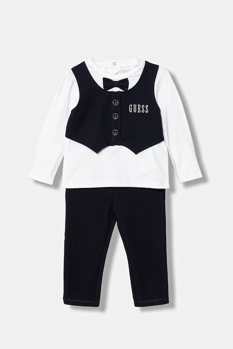 Guess komplet niemowlęcy kolor granatowy I6RG06 J1300