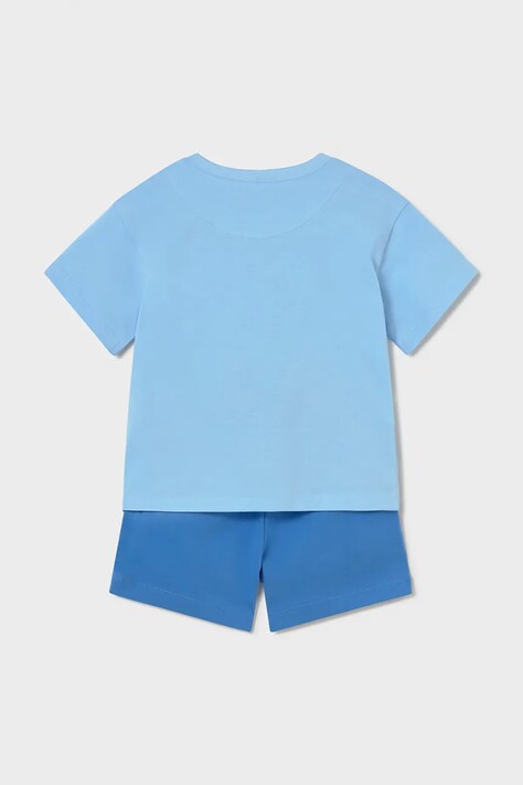 Mayoral komplet bawełniany dziecięcy kolor niebieski 1670