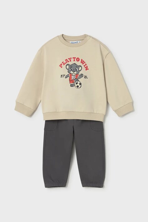 Βρεφική φόρμα Mayoral χρώμα: γκρι, 1832