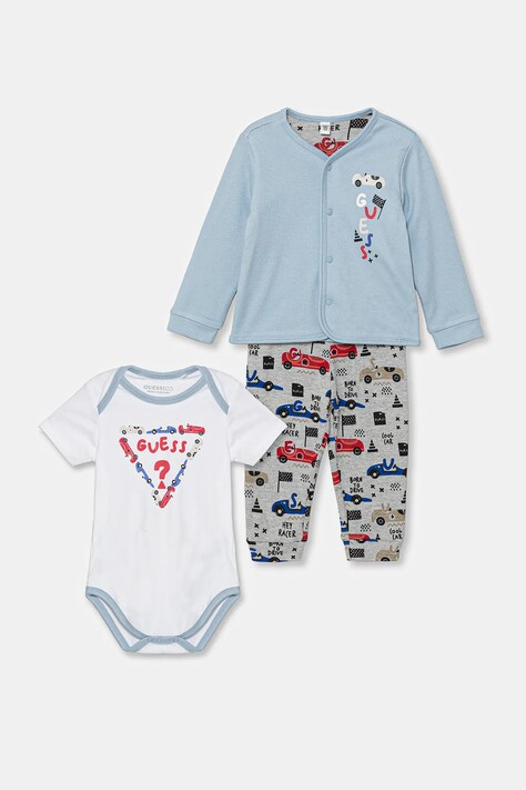 Guess komplet niemowlęcy kolor niebieski P6RG02 KA6W1
