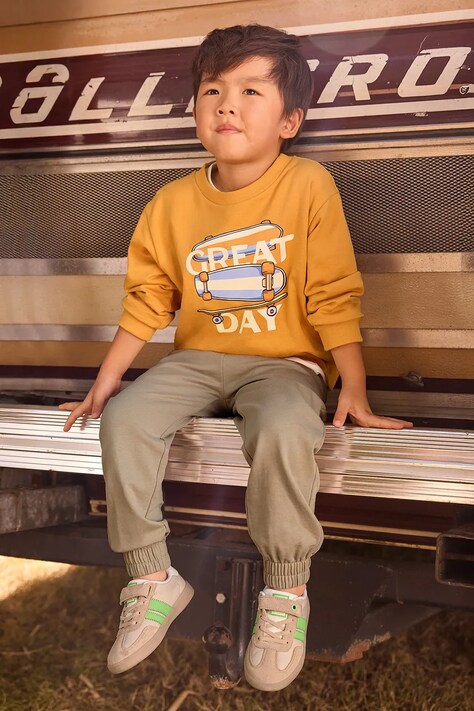 Mayoral dres bawełniany dziecięcy kolor pomarańczowy 3882