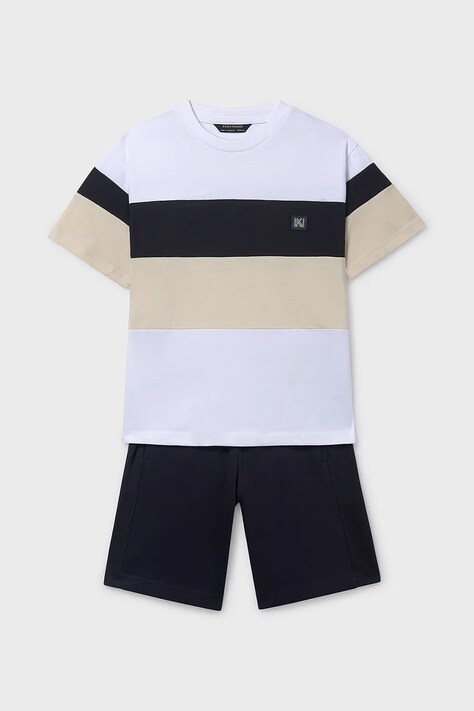 Mayoral komplet bawełniany dziecięcy kolor czarny 6691