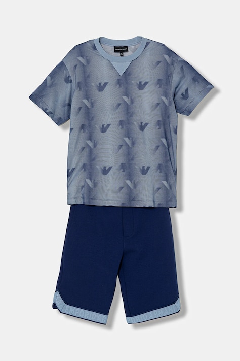 Emporio Armani komplet dziecięcy kolor niebieski EB000959 AF24286