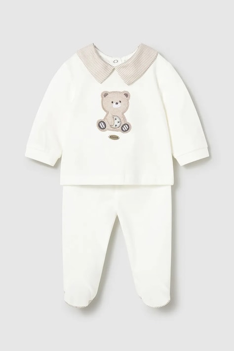 Σετ μωρού Mayoral Newborn χρώμα: μπεζ, 1501