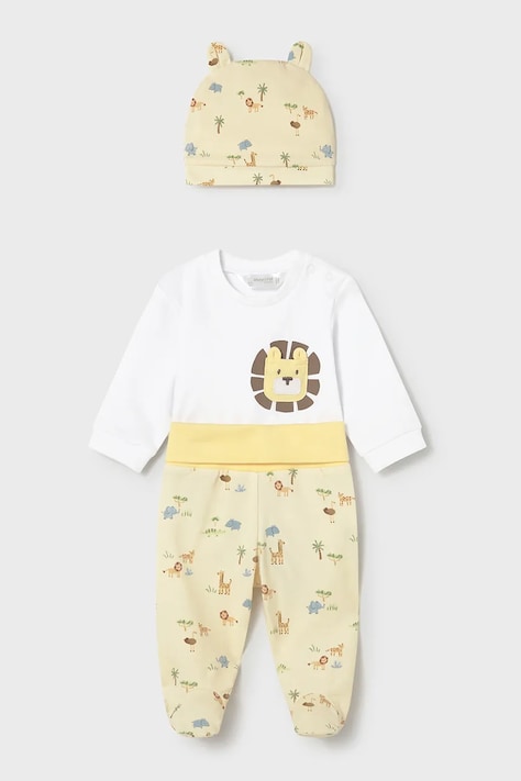 Mayoral Newborn baba szett sárga, 1504