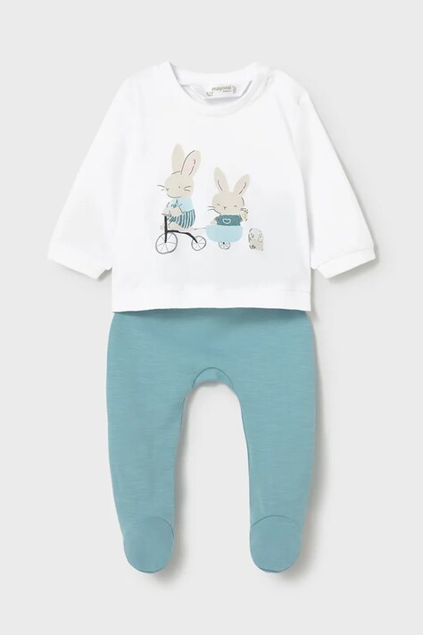 Mayoral Newborn komplet niemowlęcy kolor niebieski 1599