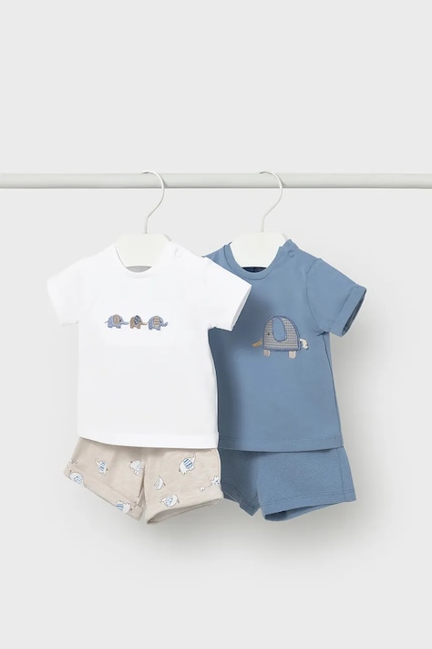 Σετ μωρού Mayoral Newborn 2-pack χρώμα: μπλε, 1652