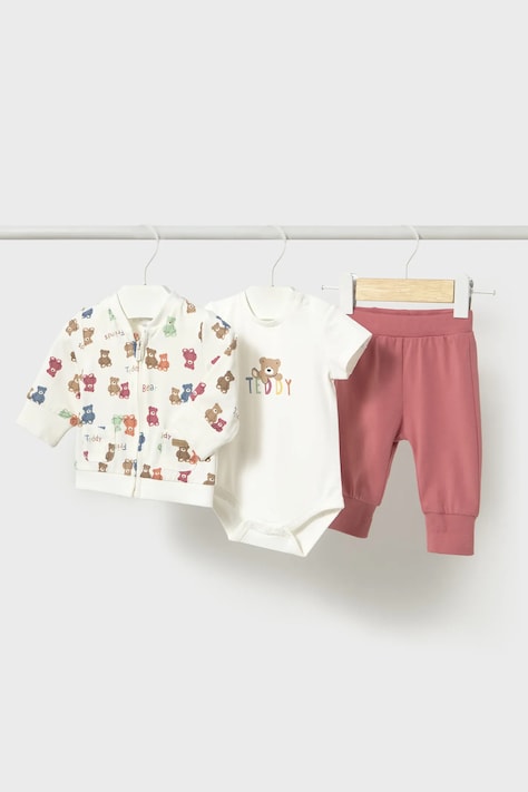 Βρεφική φόρμα Mayoral Newborn χρώμα: ροζ, 1891