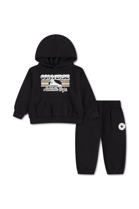 Бебешки анцуг Converse в черно 6CH949