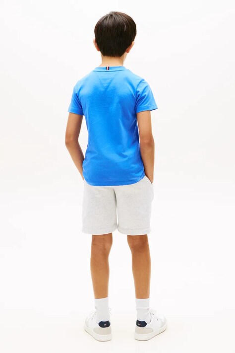 Tommy Hilfiger komplet dziecięcy z bawełny niebieski KB0KB10290