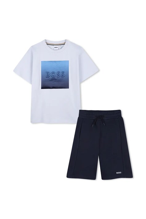 BOSS komplet dziecięcy kolor niebieski J53007