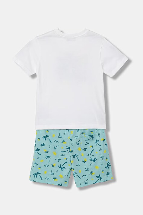 United Colors of Benetton комплект на кожен день дитячий бавовняний — SS26-DKB06L, бірюзовий — фото 2