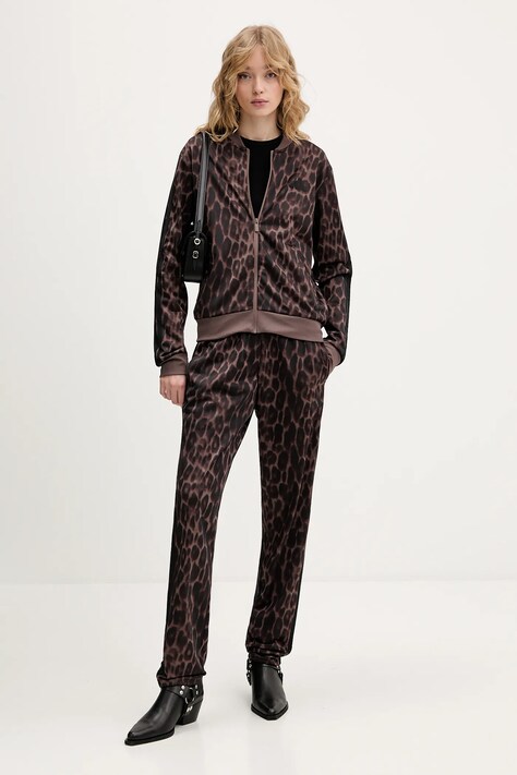 adidas dres Essentials damski kolor brązowy JZ0927