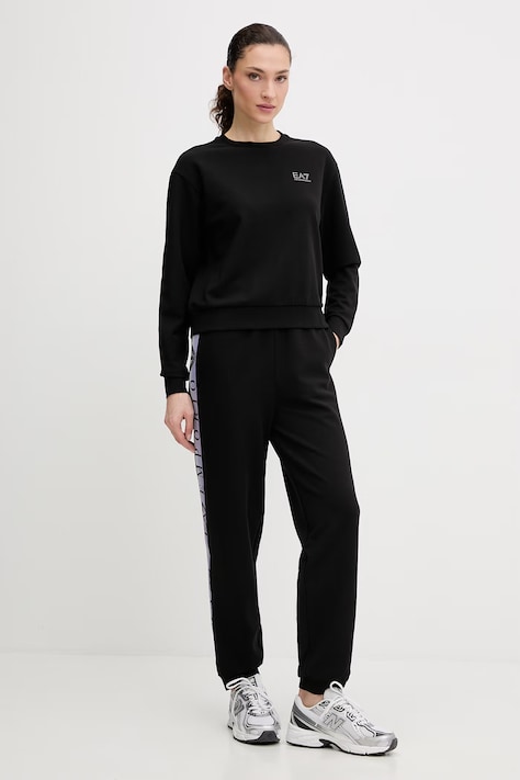 Tepláková súprava EA7 Emporio Armani čierna farba, AF12501.7W001157