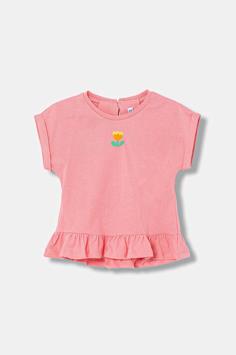 Παιδικό βαμβακερό σετ Mayoral χρώμα: ροζ, 1206
