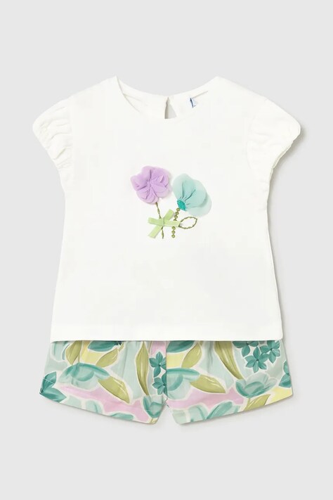 Mayoral komplet dziecięcy kolor zielony 1213