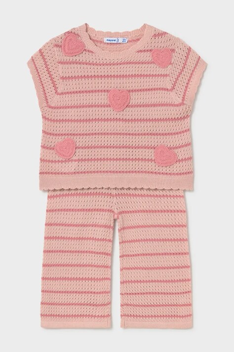 Mayoral komplet dziecięcy kolor różowy 1516