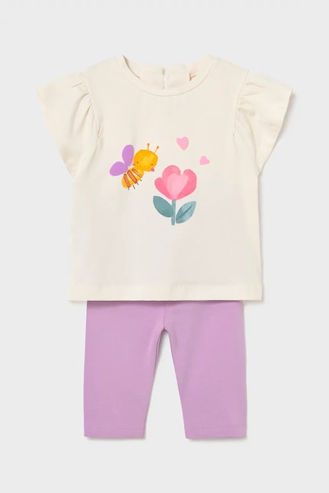 Παιδικό σετ Mayoral χρώμα: μοβ, 1751