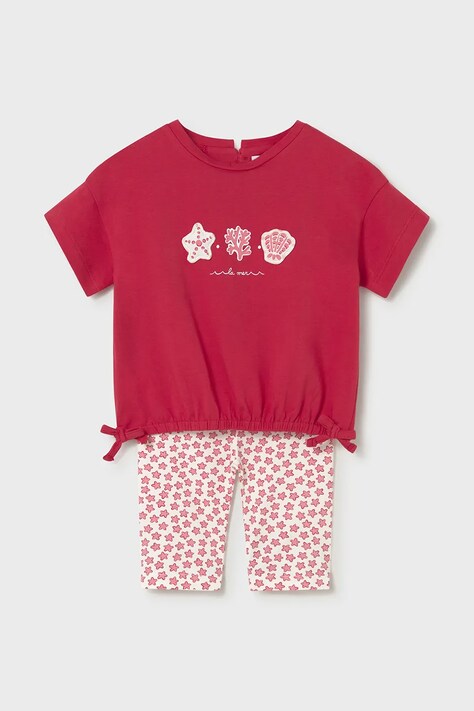 Παιδικό σετ Mayoral χρώμα: κόκκινο, 1753