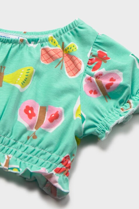 Mayoral komplet dziecięcy kolor turkusowy 1934