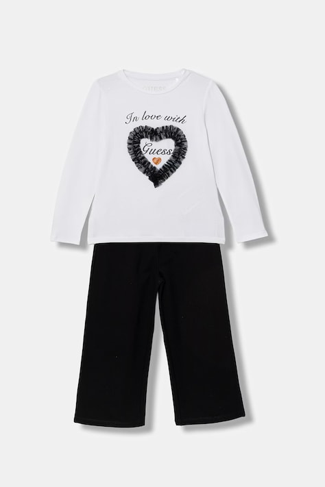 Guess komplet dresowy dziecięcy 2-pack kolor biały K6RG04 K6YW0