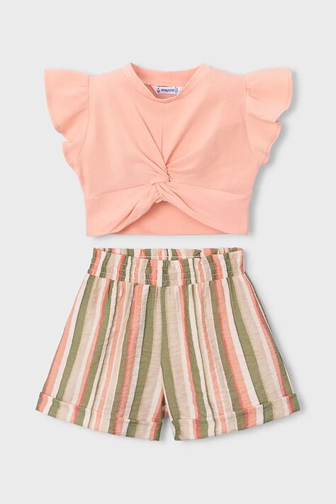 Mayoral komplet dziecięcy kolor pomarańczowy 3227