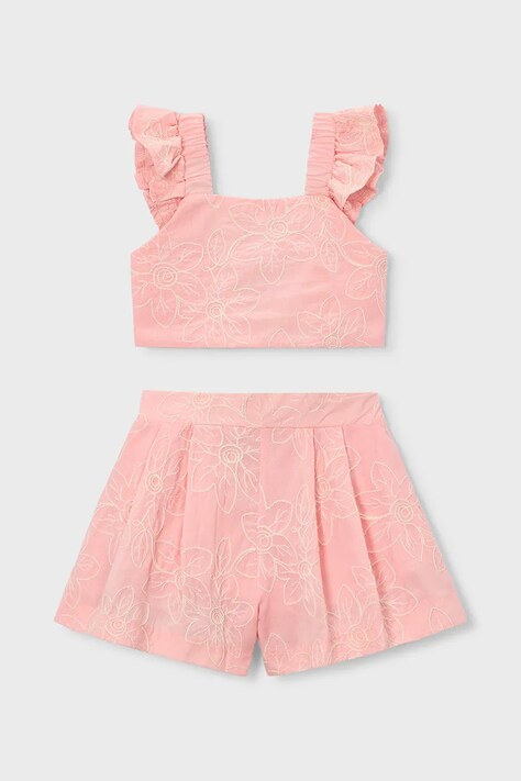 Παιδικό σετ Mayoral χρώμα: ροζ, 3235