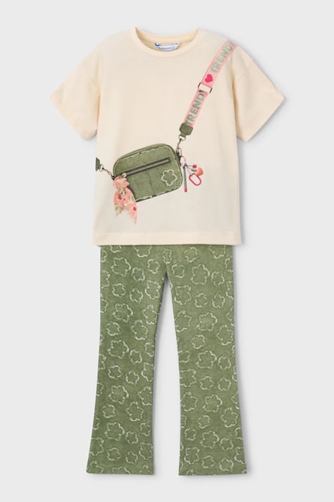 Dětská souprava Mayoral zelená barva, 3730