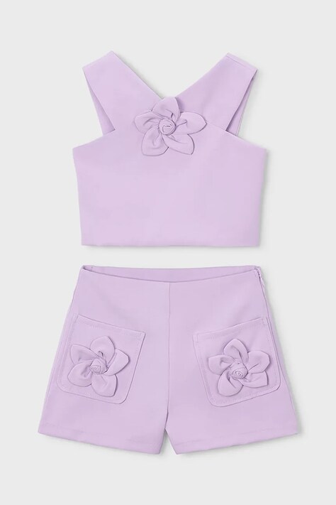 Dětská souprava Mayoral fialová barva, 3948