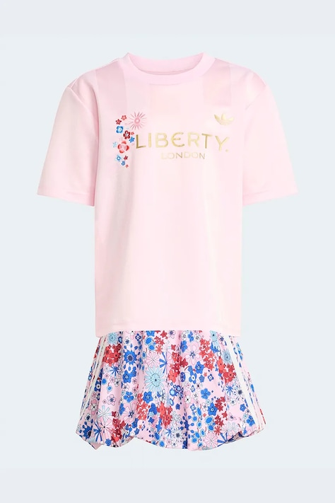 adidas Originals komplet dziecięcy kolor różowy KD1739