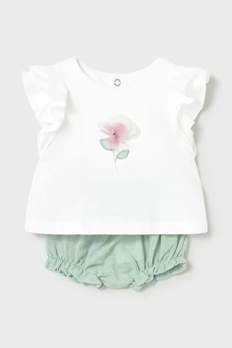 Σετ μωρού Mayoral Newborn χρώμα: πράσινο, 1289