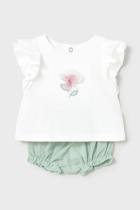 Mayoral Newborn komplet niemowlęcy kolor zielony 1289