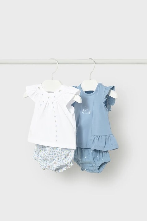 Σετ μωρού Mayoral Newborn 2-pack χρώμα: μπλε, 1639