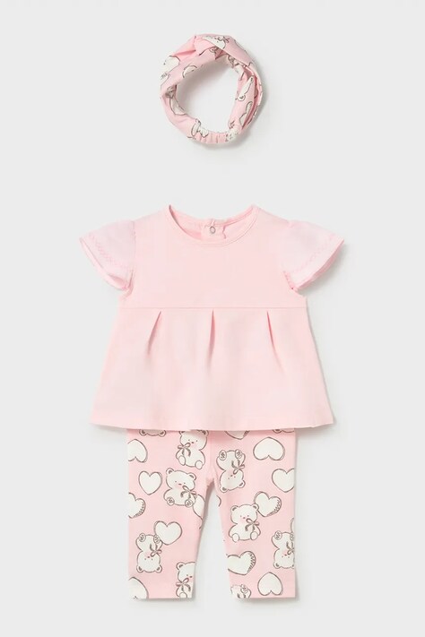 Mayoral Newborn komplet niemowlęcy kolor różowy 1735