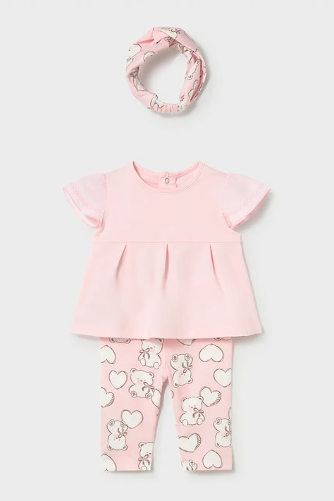 Mayoral Newborn compleu bebe culoarea roz, 1735