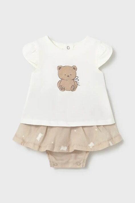 Σετ μωρού Mayoral Newborn χρώμα: μπεζ, 1819