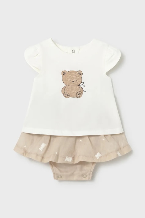 Σετ μωρού Mayoral Newborn χρώμα: μπεζ, 1819