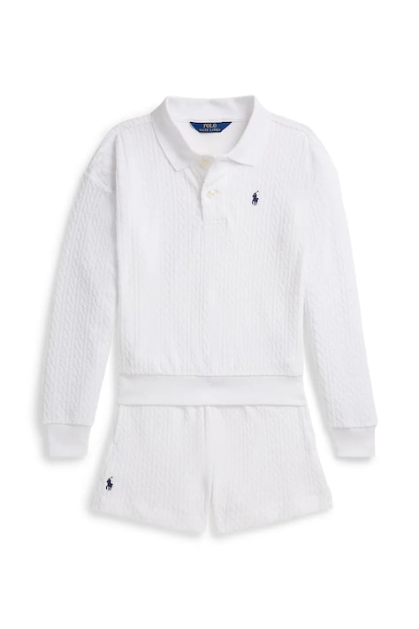 Polo Ralph Lauren komplet dziecięcy bawełniany biały 313B22119001