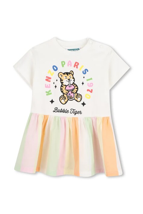 Kenzo kids komplet dziecięcy bawełniany biały K61819