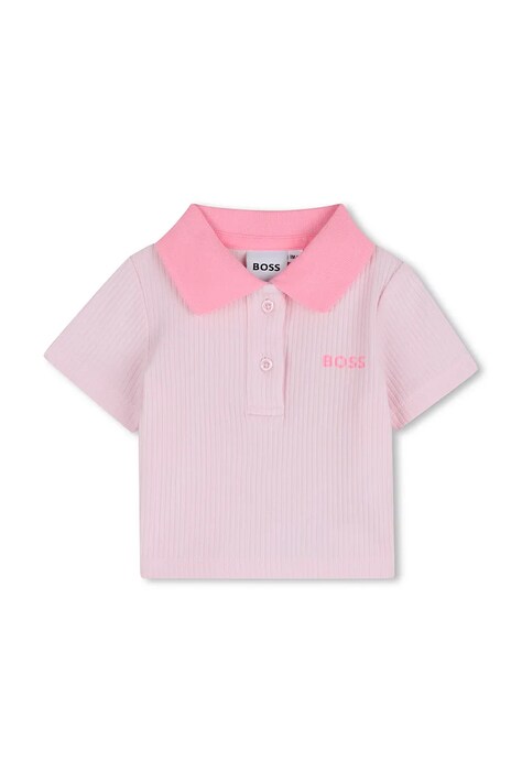 BOSS komplet niemowlęcy kolor różowy J53062