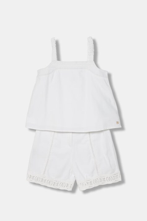 Guess komplet codzienny dziecięcy bawełniany biały J6GG02 WN230