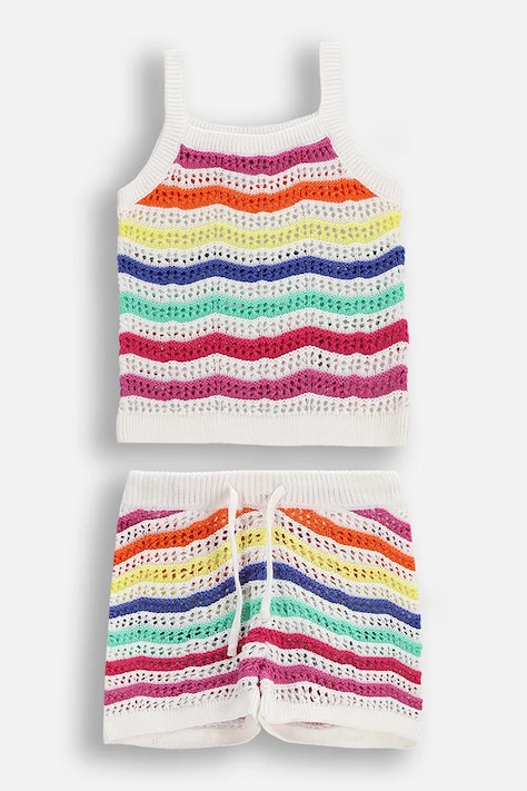 Coccodrillo комплект для детей из хлопка мультиколор WAVES GIRL KIDS