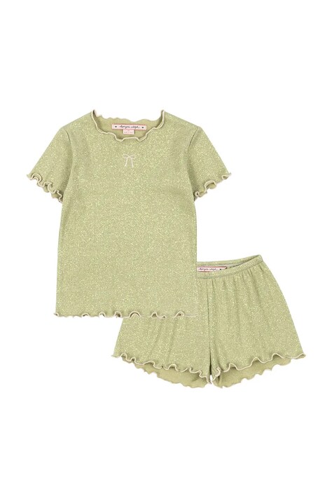 Konges Sløjd комплект за деца от памук ROLI SET OCS зелен KS105531