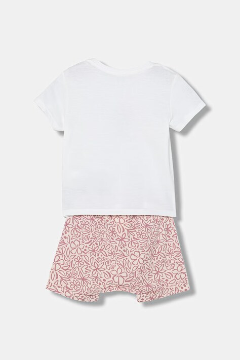 United Colors of Benetton комплект на кожен день для немовлят бавовняний — SS26-DKG086, рожевий — фото 2