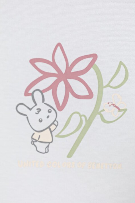 United Colors of Benetton комплект на кожен день для немовлят бавовняний — SS26-DKG086, рожевий — фото 4
